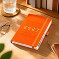 thumbnail image 4 of 2027 Calendar Planner, 5.51"x8.35" Weekly Monthly Schedule Book with Tabs (Orange), 4 of 6