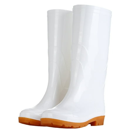 

fzm women shoes men s women s rain boots summer wear-resistant shoes outdoor garden water shoes