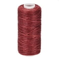 thumbnail image 1 of Unique Bargains Fil Ciré en Polyester Rouge Foncé, 55 Verges, 1 of 6