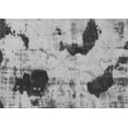thumbnail image 1 of Ahgly Company Indoor Rectangle Abstract Gray Modern Area Rugs, 3' x 5', 1 of 4