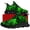 PDF25021461, variant on Mens Walking Shoes Skull Sneakers Black Shoes Size 4