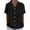 Black, variant on Womens Work Shirts Button Down Lace Collar In Easy Care Busy Rugby Shirt for Womens,Black,S