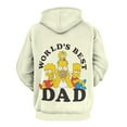 thumbnail image 3 of Simpsons Casual Pullover Hoodie Unisex Hooded Sweatshirt Novelty 3D Graphic Long Sleeve Sweater with Pocket 3XL, 3 of 8