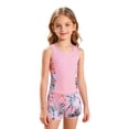 thumbnail image 7 of Kiijoy Girls One-Piece Swimsuit with Boyshorts UPF 50+ Bathing Suit, 2-Piece, Sizes 7-14, 7 of 7