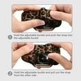 thumbnail image 6 of WFEAGL Stretchy Nylon Loop Band Apple Watch Band Sports Strap 42mm 44mm 45mm Brown, 6 of 9