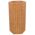 thumbnail image 4 of ELAYARD Brown Woven Umbrella Stand with Iron Frame for Indoor Use and Hallway Storage, 4 of 8
