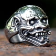 thumbnail image 3 of ZMY Home Stainless Steel Skull Ring | Japanese Demon Gothic Statement Jewelry for Men (7), 3 of 6