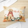 thumbnail image 3 of Happy Thanksgiving Goldendoodle with Turkey Pumpkins Autumn Vibes Pillow Cushion Double Sided Doodle Dog Lover Gifts Idea Throw Pillow - 12018, 3 of 4