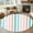 Teal, variant on Navy Blue Stripe Area Rug 6x9 FT, Non Slip Living Room Throw Carpet, Geometric Grey White Vertical Striped Washable Soft Large Floor Carpet Non-Shedding Rug for Bedroom Dining Room Play Room