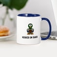 thumbnail image 3 of CafePress - Hooked On Quack Mugs - 11 oz Ceramic Mug - Novelty Coffee Tea Cup, 3 of 4