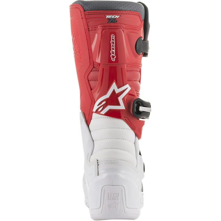 Alpinestars Tech 7 MX Boot Solid Black / Rocket Red