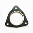 Modified exhaust pipe interface gasket threehole flange sealing ring