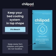 Chilipad System Cleaner Cleans the Chilipad Cube, OOLER, Dock Pro Bed Cooling Systems (12 Pack)
