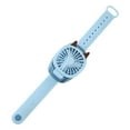 thumbnail image 1 of Creative Lightable Watch Fan Cute Usb Rechargeable Watch Fans 3 Adjustable Speed Portable Wristband Fan With In Colorful Led Light Fans For Travel, 1 of 9