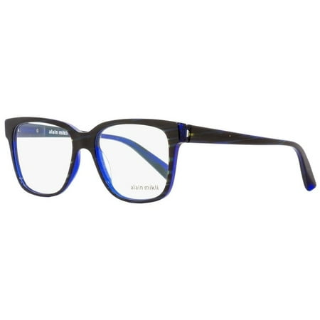 Alain Mikli  A03034 B0I8 Unisex Dark Blue 53 mm Eyeglasses - Dark Blue