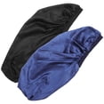 thumbnail image 1 of 2 Pcs Bonnets de Nuit en Satin Protection Cheveux Longs Bonnets de Sommeil Fournitures pour Femmes, 1 of 8