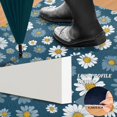 thumbnail image 2 of Yayeee Doormat for Inside 20"x32" Absorbent Low-Profile Washable Non-Slip Rubber Backed Entryway Rug, Green Daisy Pattern, 2 of 8