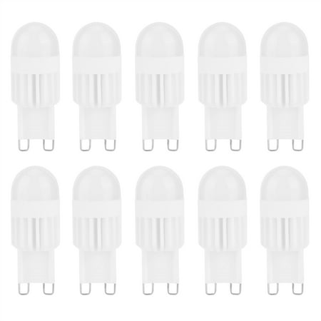 

Energy-Saving 10Pcs G9 Led Bulb G9 Halogen Light Bulbs 3W Cabinet Lamp For Ceiling Lamp Chandelier