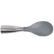 thumbnail image 4 of WORGEOUS Cuchara de arroz de silicona 1pc Cuchara creativa de arroz con mango de acero inoxidable (gris), 4 of 7