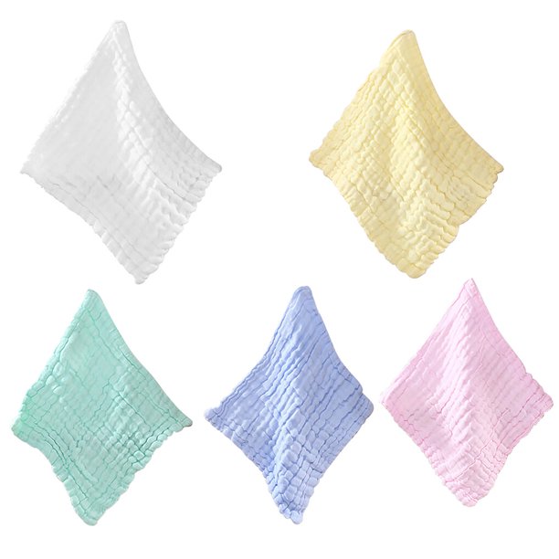 Monstrate 1 toalla de algodón absorbente para bebé, babero para Saliva, babero portátil para alimentación infantil, toalla para de Suministros de limpieza para el hogar No.06