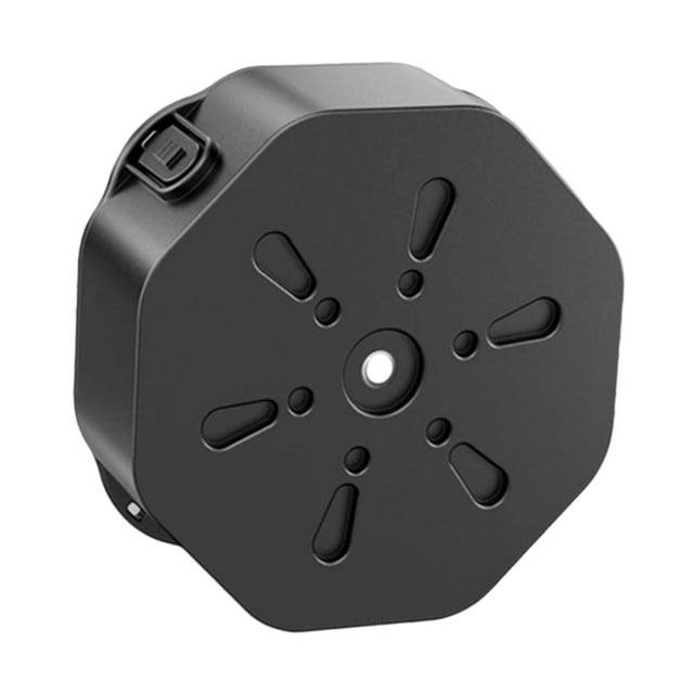 Carrete organizador de cables portátil y resistente que ahorra espacio para cables de remolque de viaje y RV.