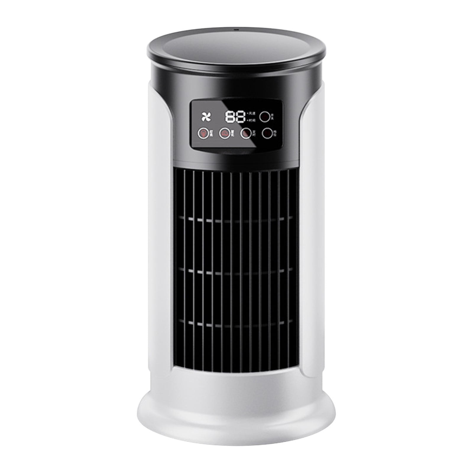 Yooshoverk Desktop Air Cooler USB Humidifying Misting Fan 3 In 1 Personal Space Cooler Adjustable Mist 3 Speeds Timer Function Powerful Evaporative Cooling Quiet Operation Portable AC Alternative