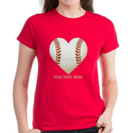 Cafepress Personalized Baseball By Heart T-Shirt