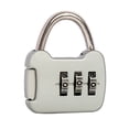 thumbnail image 1 of Mini 3 Digit Combination Password Lock Alloy Security Lock combination password lock; Suitcase Luggage Coded Lock Cabinet Locker Padlock, 1 of 8