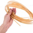 thumbnail image 2 of FELTECHELECTR 4 rollos de tiras de madera, material de ratán natural, suministros para hacer cestas de ratán, artesanías tejidas a mano para tejer y hacer muebles de mimbre., 2 of 6