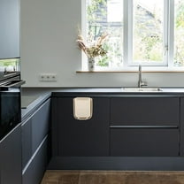 SASABAXI 1Set Hanging Kitchen Trash Can Under Sink Composting Food Waste Bin For Household Users