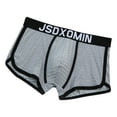 thumbnail image 2 of Clearance Clothes Under $5.00 Abomansow Mens Ice Silk Breathable Mesh Unerwear Comfortable Low Rise Tagless See Through Boxer Briefs for Men, 2 of 4