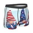 thumbnail image 3 of Bingfone Cute Gnomes In Usa1 Men'S Underwear - Casual Stretch Boxer Briefs-Small, 3 of 9