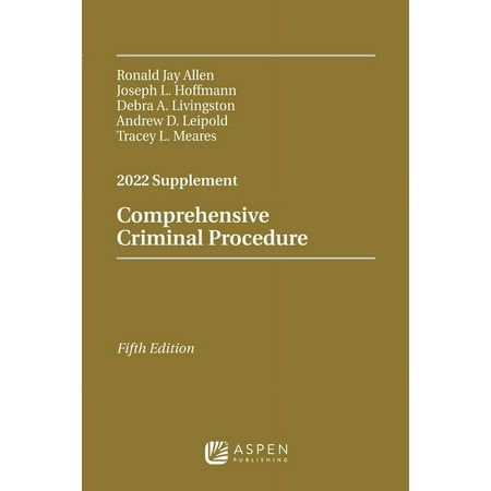 UPC: 9781543858952 | Supplements: Comprehensive Criminal Procedure: 2022 Supplement (Paperback)