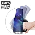 thumbnail image 6 of Purple Geometric Star 40oz Stainless Steel Vacuum Insulated Tumbler with Lid and Straw Gifts for Mom Friend Sister Grandma, 6 of 7