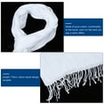 thumbnail image 3 of FENGGUIQU White Pure Cotton Scarf for DIY Projects, , Easy to Clean, 3 of 6