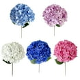 thumbnail image 3 of Kumdkd Hydrangea Artificial Flowers Pack of 1 Fake Hydrangeas Flower with 13'' Stems Realistic Silk Hydrangea for Wedding,Party,Home Room,Table Centerpieces,Spring Decor,Mother's Day(Purple), 3 of 8