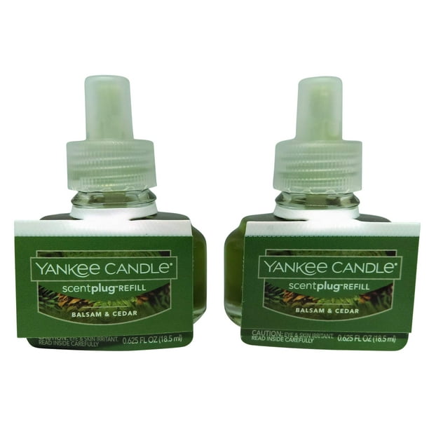 Recarga de Ambientador Yankee Candle Balsam Cedar Paquete de 2