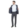 thumbnail image 3 of Vitto 2-Piece Suit Set with Jacket and Dress Pants, Hybrid Fit(Slim To Modern), 3 of 5