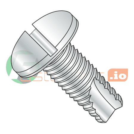 

10-24 x 1/2 Type 23 Thread Cutting Screws / Slotted / Pan Head / Steel / Zinc (Quantity: 8 000 pcs)