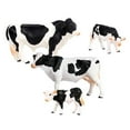 thumbnail image 2 of 4pcs Mini Farm Animals Figure Realistic Cow Party Favors Decoration, 2 of 6