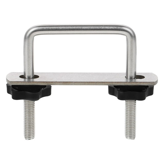 Shisuyan Roof Rack Clamp Universal Car Roof Rack U-Bolt Clamp Secure and Easy Installation Car Luggage Rack Clip for Vairous Vehicles
