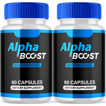 Alpha Boost Mens Support Formula Pills Advanced Supplement 60 Servings