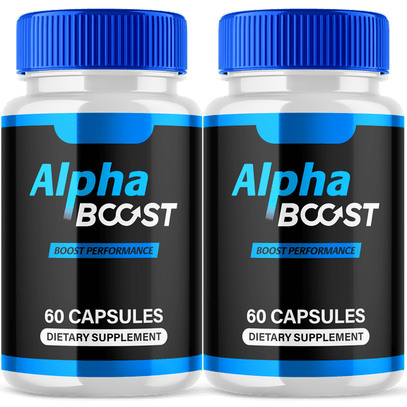 Alpha Boost Mens Support Formula Pills Advanced Supplement 60 Servings