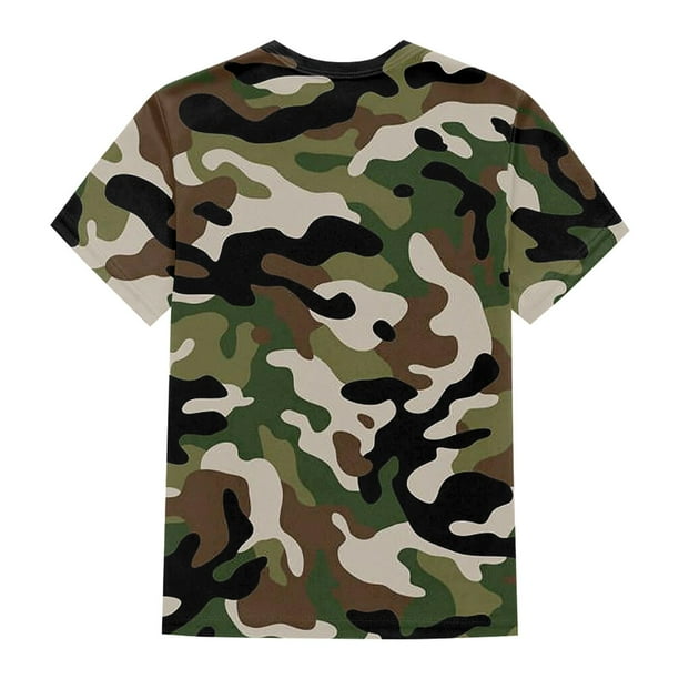 ADSSDQ Tops For Women 2024 Short Sleeve Sexy Womens Shirt Crewneck Blouse  Camo Print Oversized Tees Cute Spring Hiking Clothes Green 4XL - Walmart  Business Supplies