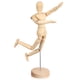 thumbnail image 4 of Maniquí articulado para dibujo, figura de artista con cuerpo flexible y articulaciones móviles. Modelo para bocetos, pintura y decoración de escritorio., 4 of 8