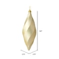 thumbnail image 3 of Vickerman M183138M 8 Po. Ornement Tourbillon Mat Champagne 6 par Sac, 3 of 3