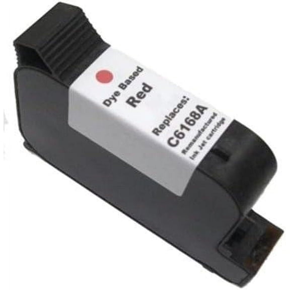 Remanufactured Replacement for C6168A Red Ink Cartridge