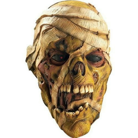 Adult's Wrapped Mummy Mask Costume Accessory