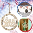 thumbnail image 3 of Clase de 2023 Grad Ornamento Graduación Coche Charm Regalo para 2023 Senior Colgante de madera para la temporada de graduación, 3 of 6