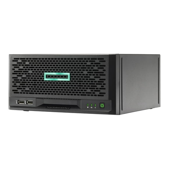 HPE ProLiant MicroServer Gen10 Plus v2 Entry - Serveur - ultra micro tower - 1-way - 1 x Pentium Gold G6405 / 4.1 GHz - RAM 16 GB - SATA - non-hot-swap 3.5" bay(S) - no HDD - UHD Graphics 610 - GigE - no OS - monitor: none